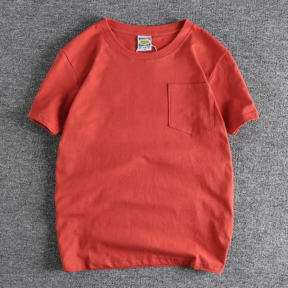 Men's Cotton Pocket T-Shirt - Basic Style