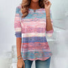 2024 Women's Striped Long Sleeve T-Shirt