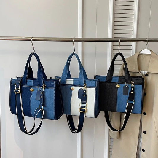 2024 Large Denim Handbag for Women