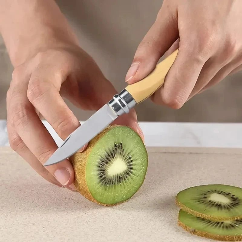 Portable Folding Paring Knife for Effortless Slicing