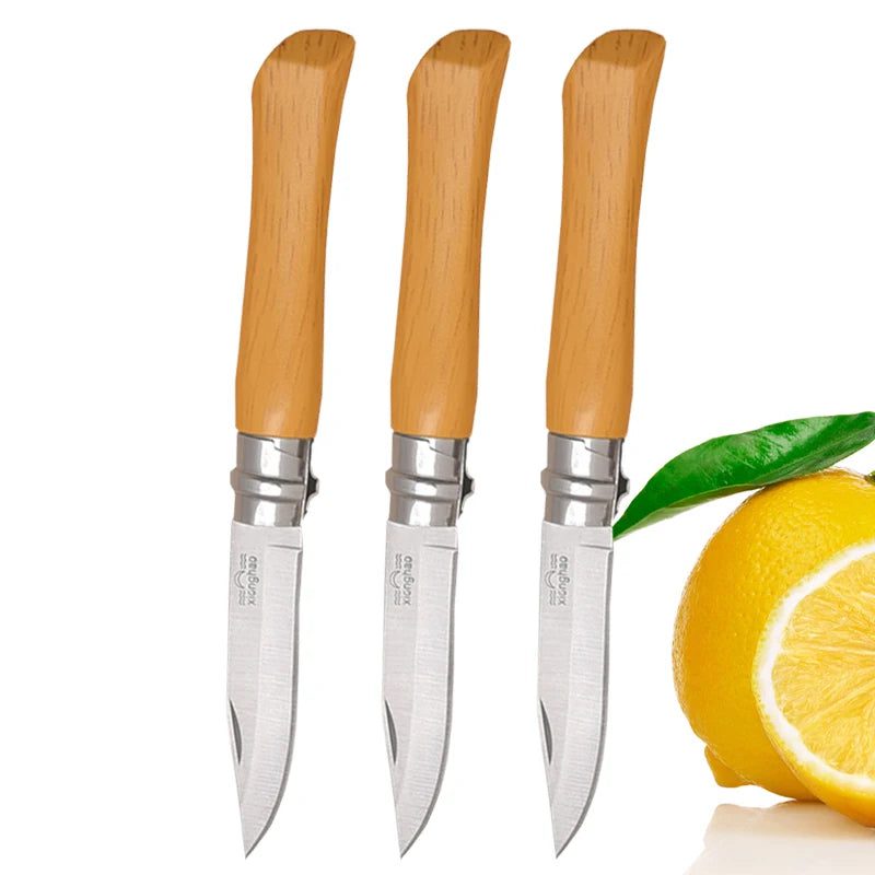 Portable Folding Paring Knife for Effortless Slicing