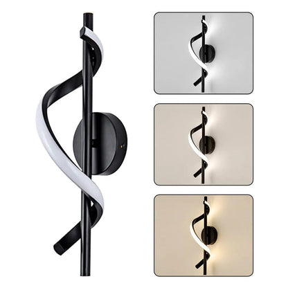 Modern Gold LED Wall Lamp for Bedrooms