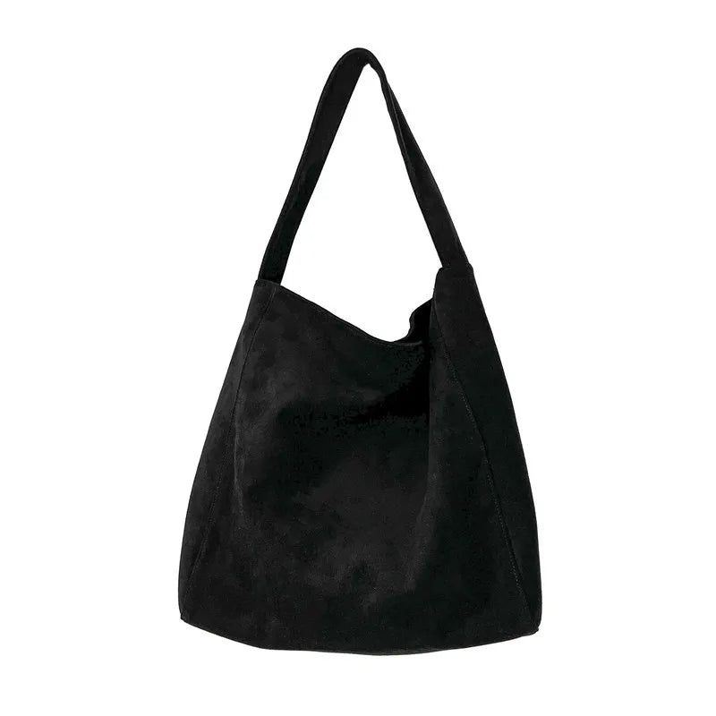 Large Suede Shoulder Bag for Women 2024