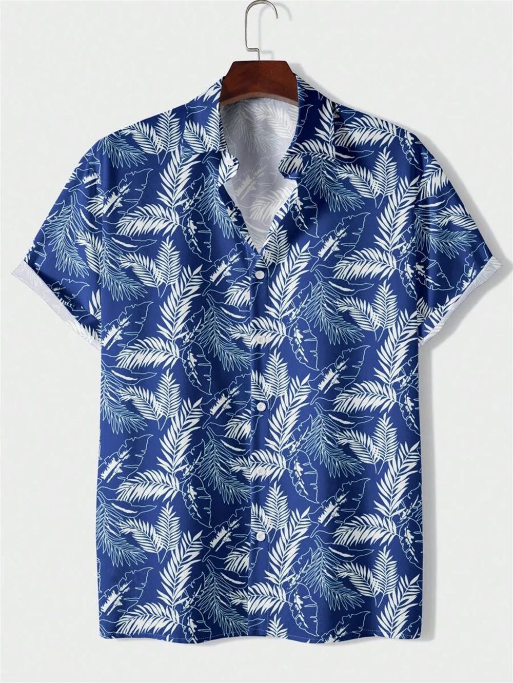 Men's 3D Printed Hawaiian Polo Shirt Summer