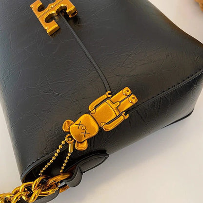 Stylish Women's Leather Crossbody Shoulder Bag