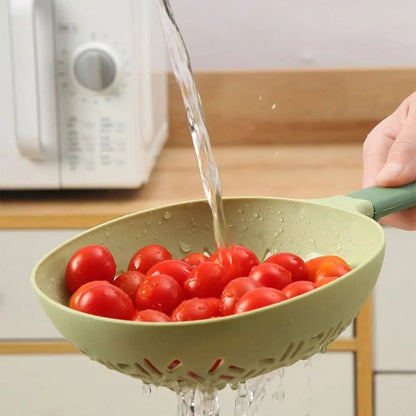 Heat-Resistant Silicone Slotted Spoon for Draining