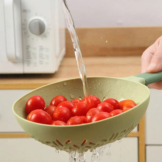 Heat-Resistant Silicone Slotted Spoon for Draining