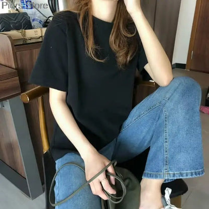 Trendy Oversized Cotton T-Shirts for Women