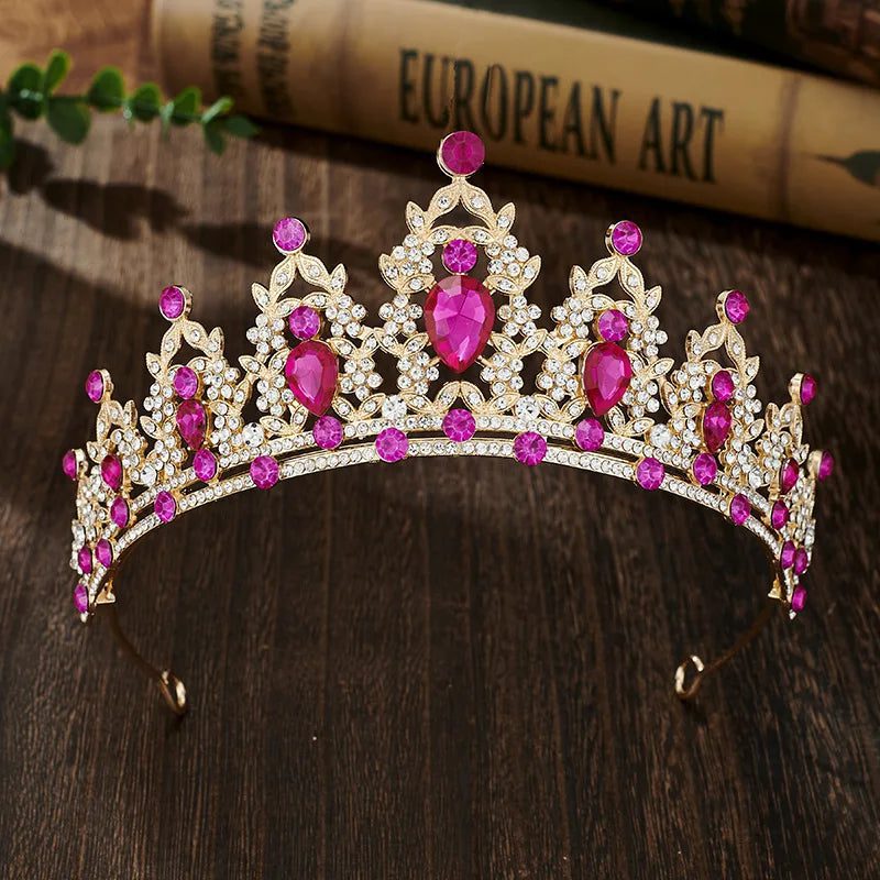 Elegant Rhinestone Tiara for Bridal Hair