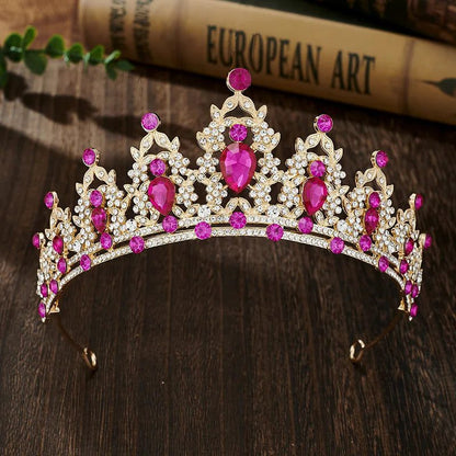 Elegant Rhinestone Tiara for Bridal Hair