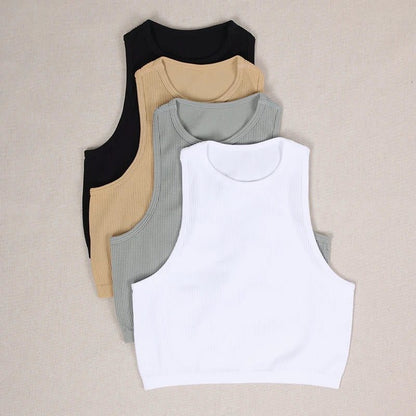 Summer Seamless Push Up Sexy Sport Tank