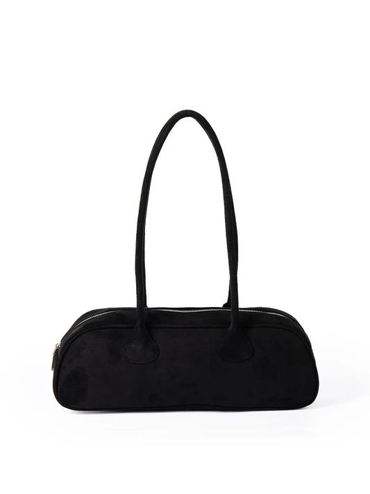 Vintage One Shoulder Suede Handbags for Women