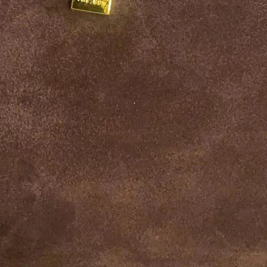 High-Capacity Leather Suede Commuting Handbag