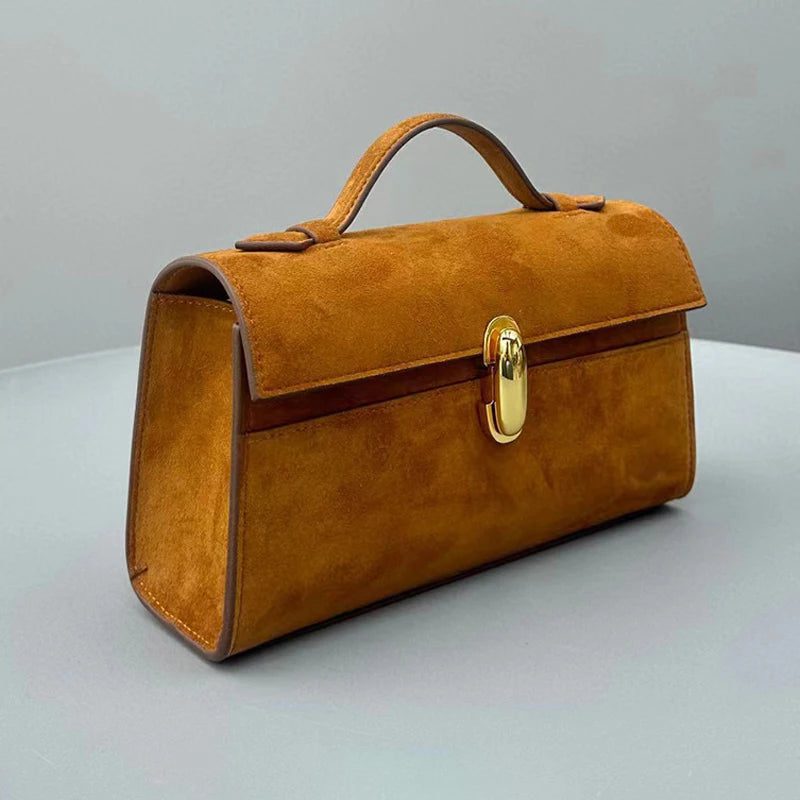 Luxury Suede Handbags for Women 2024