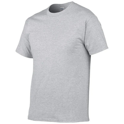 High Quality Men's Cotton Solid Color T-Shirt