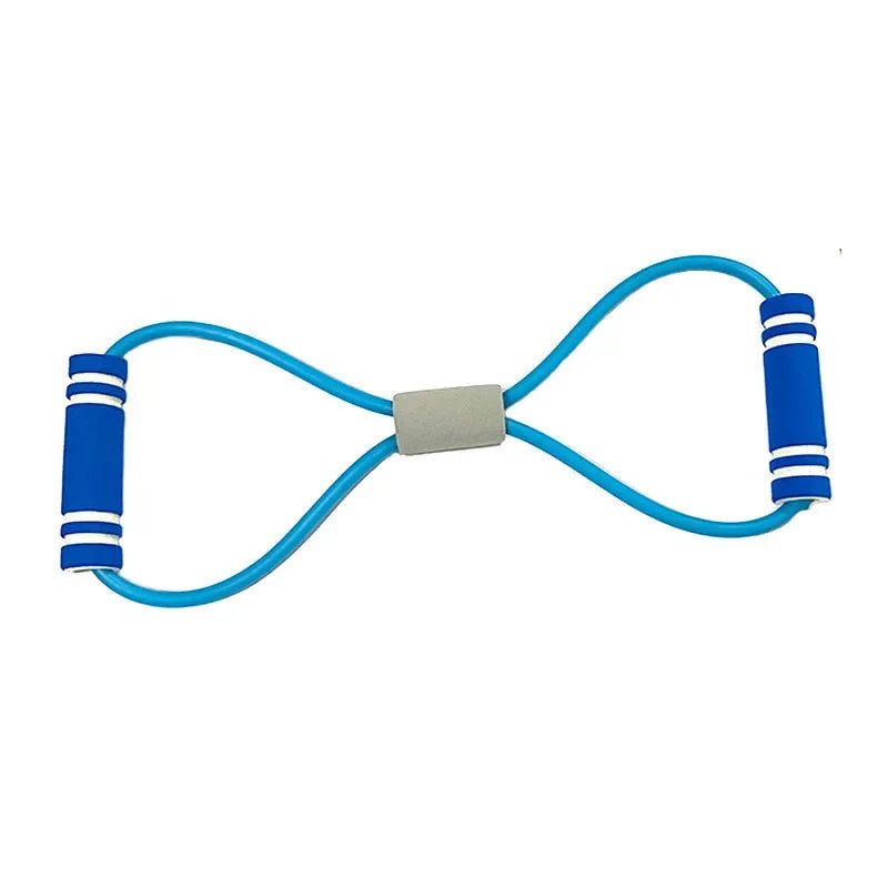 Elastic Resistance Bands for Home Fitness Workouts