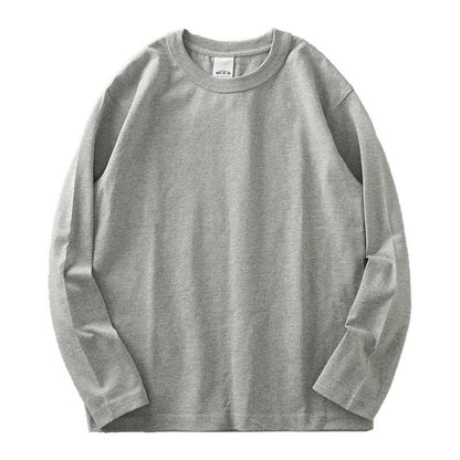 Heavyweight Cotton Long Sleeve T-Shirt for Men