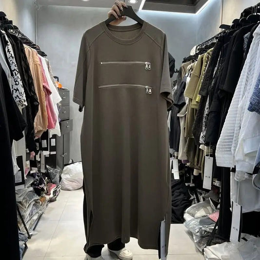 Chic Plus Size T-Shirt Dress for Summer