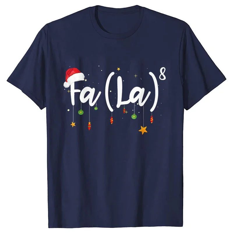 Funny Santa Men’s Christmas T-Shirt for Parties