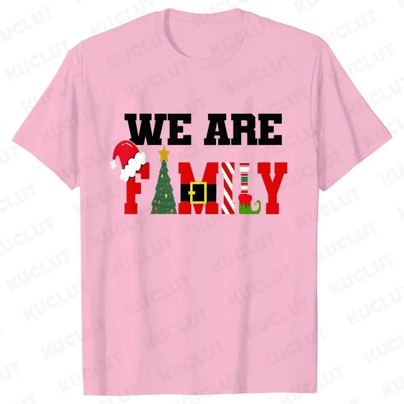 Funny Family Matching Christmas T-Shirt for Everyone