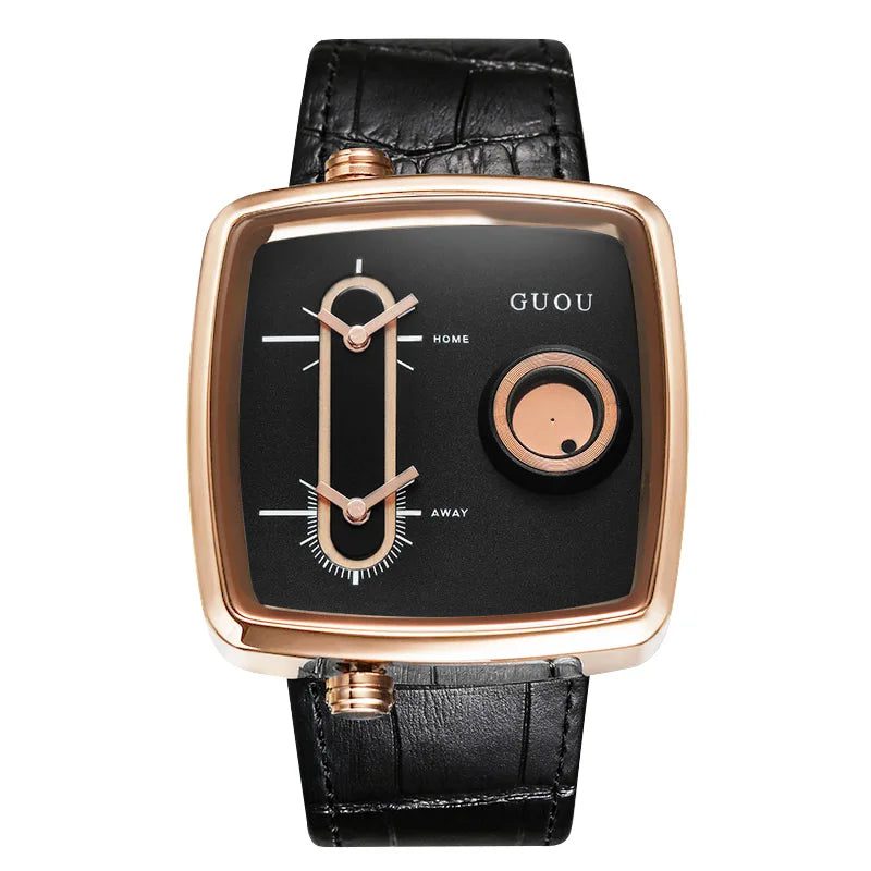 Unisex Waterproof Square Quartz Watch Gift