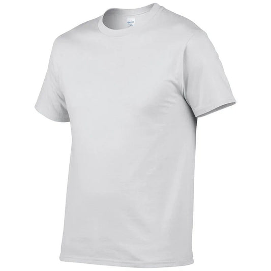 High Quality Men's Cotton Solid Color T-Shirt