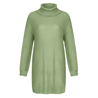 Trendy Women’s Mid-Length Sweater Dress