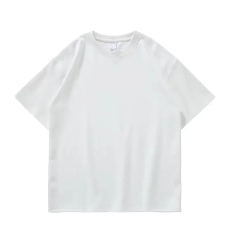Heavy-Duty Cotton T-Shirt for Men, 500g
