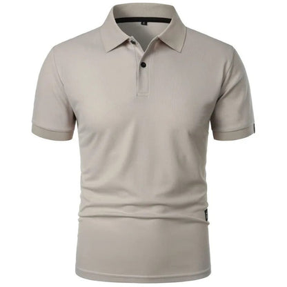 Lightweight Short Sleeve Polo Shirt for Men