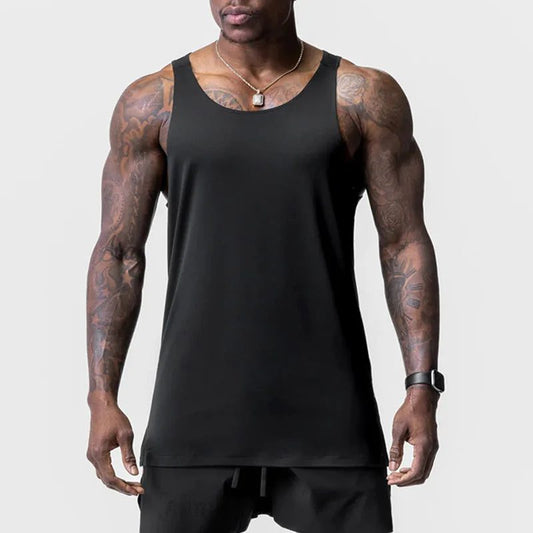 Men's Casual Sleeveless Tank Top for Fitness