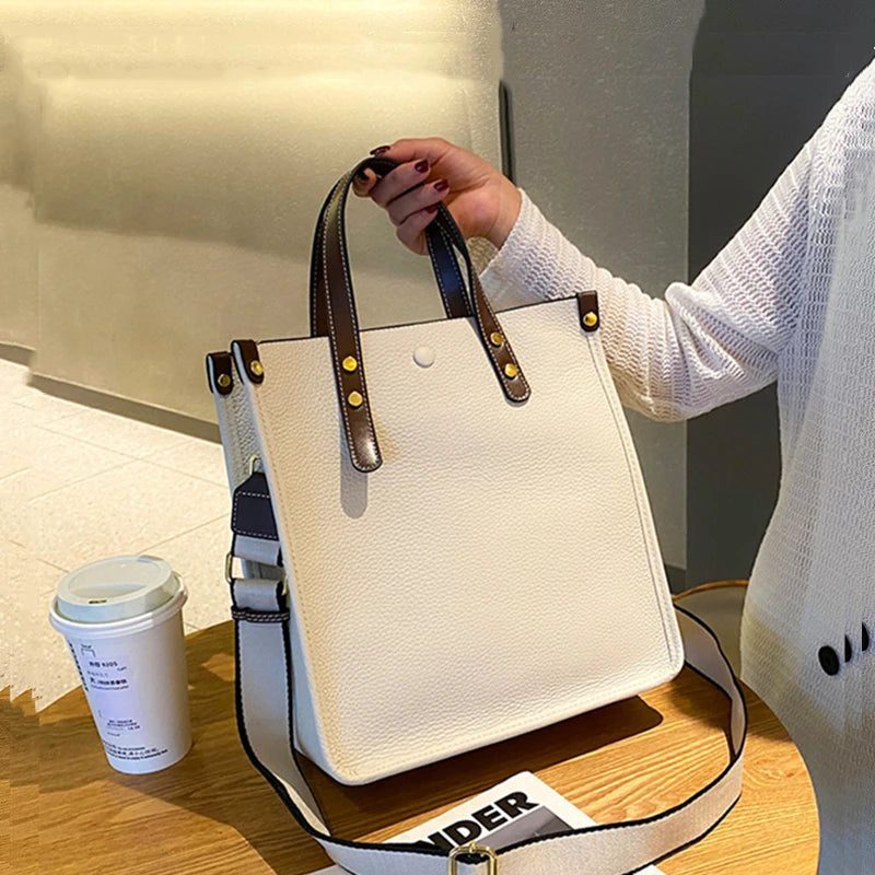 2024 Trendy Leather Tote Bags for Women