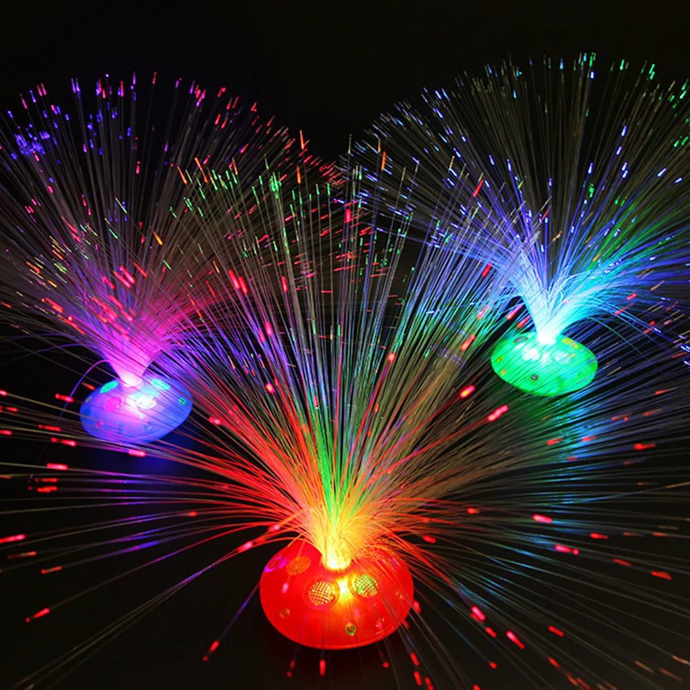 Romantic Colored LED Fiber Optic Night Light