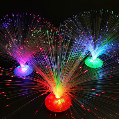 Romantic Colored LED Fiber Optic Night Light