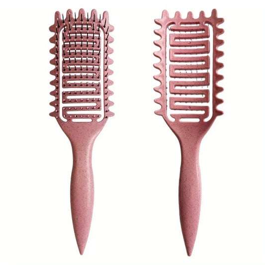 Detangling Boar Bristle Brush for Curly Hair