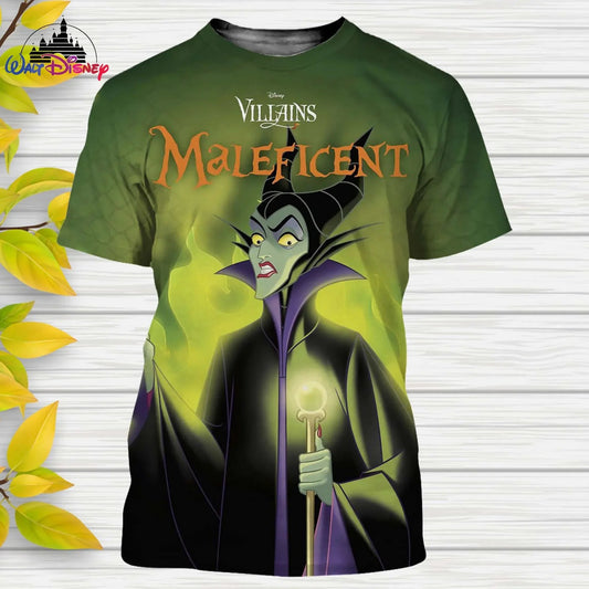3D Print Maleficent T-Shirt for Men