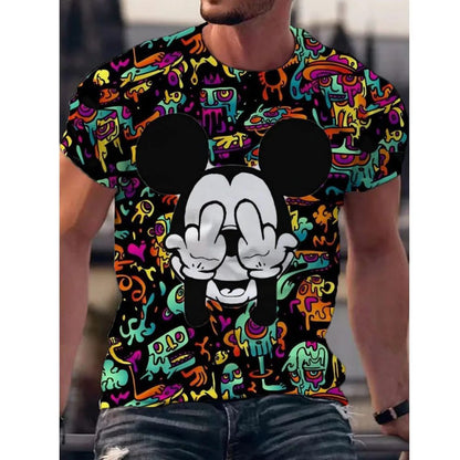 Men's Vintage Mickey Mouse Oversized T-Shirt