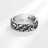 Vintage Silver Eternal Vine Ring Unisex Jewelry