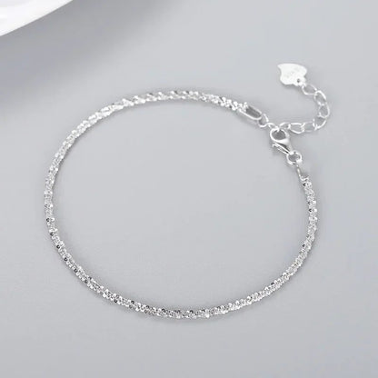 Luxury 925 Silver Pearl Bracelet for Women