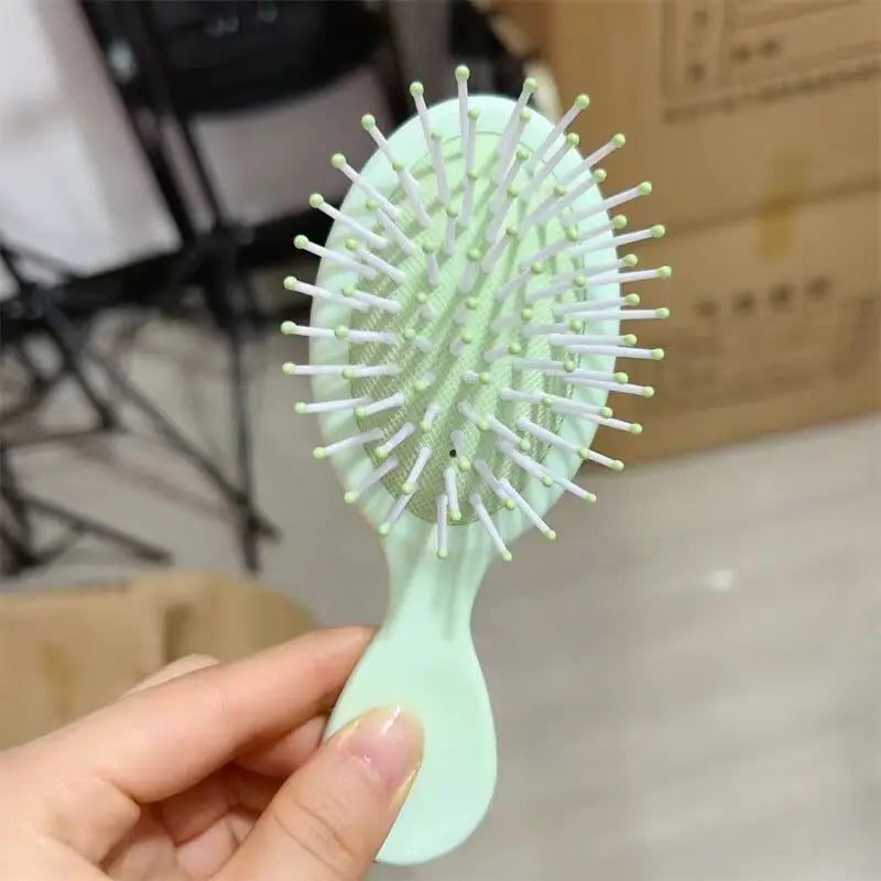 Portable Mini Detangler Hair Brush for All