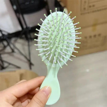 Portable Mini Detangler Hair Brush for All