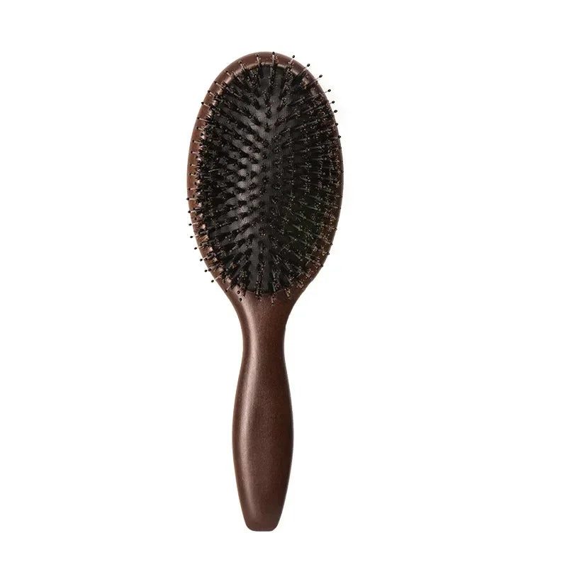 Wooden Paddle Hair Brush for Detangling