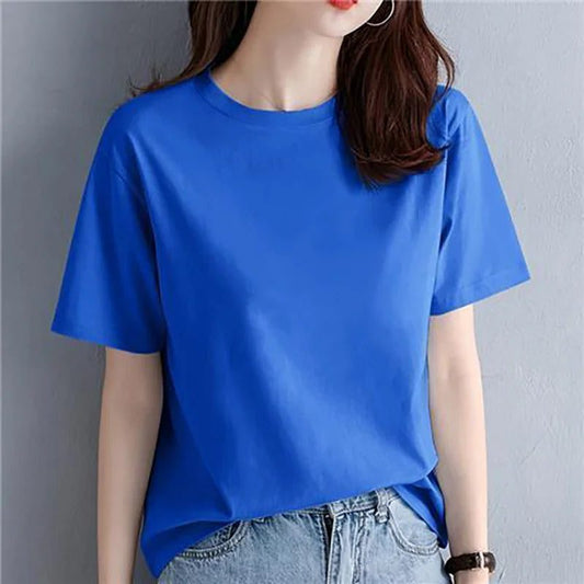 Trendy Oversized Cotton T-Shirts for Women