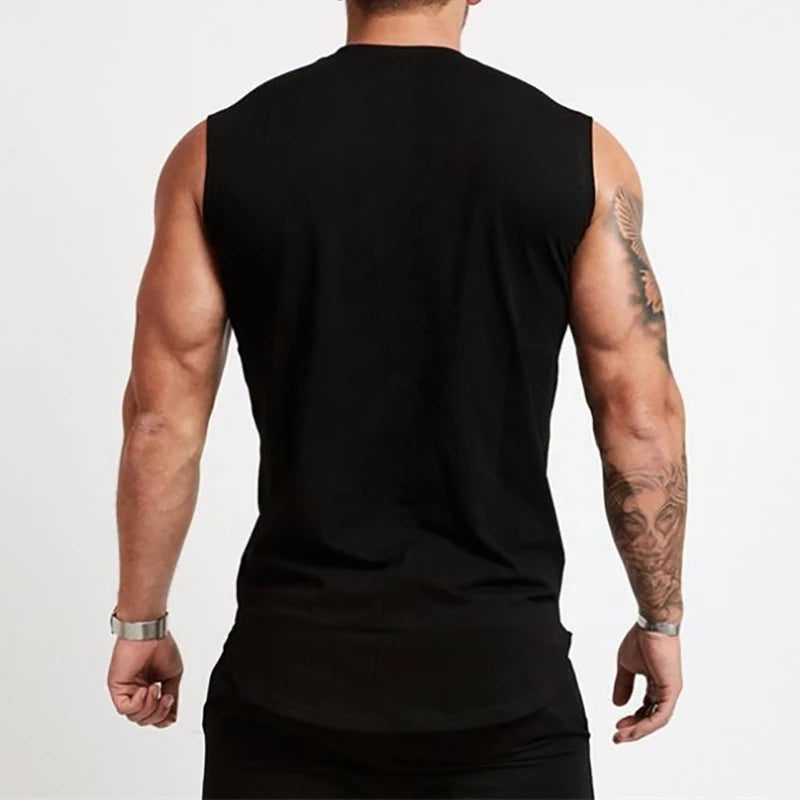 Men's Sleeveless Workout Tank Top for Fitness
