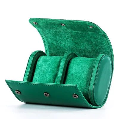 Portable Watch Roll Case with Removable Pillows