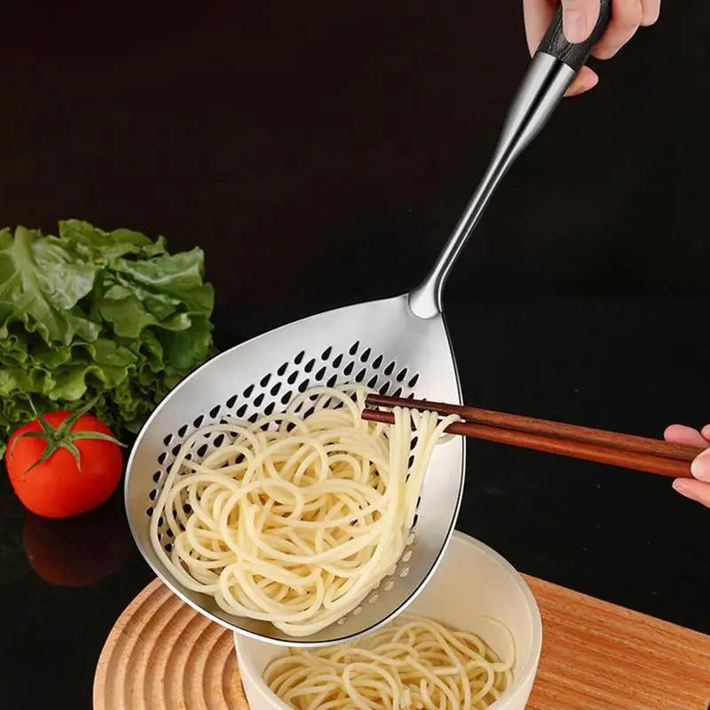 304 Stainless Steel Slotted Spoon for Frying
