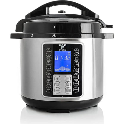 6 Quart Electric Rice Cooker with LCD