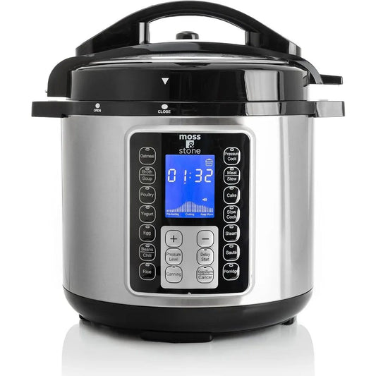 6 Quart Electric Rice Cooker with LCD