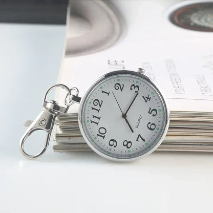 Vintage Pocket Watch Keychain Remote Control Gift