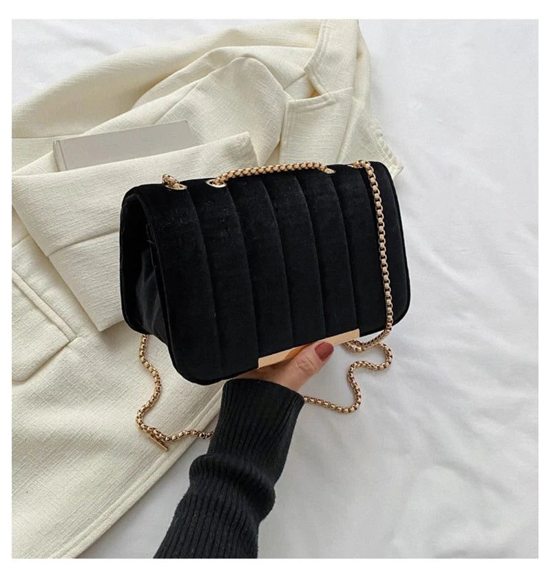 Small Velvet Crossbody Bags for Women 2023