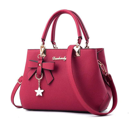 Stylish Women's Crossbody Handbag with Charm